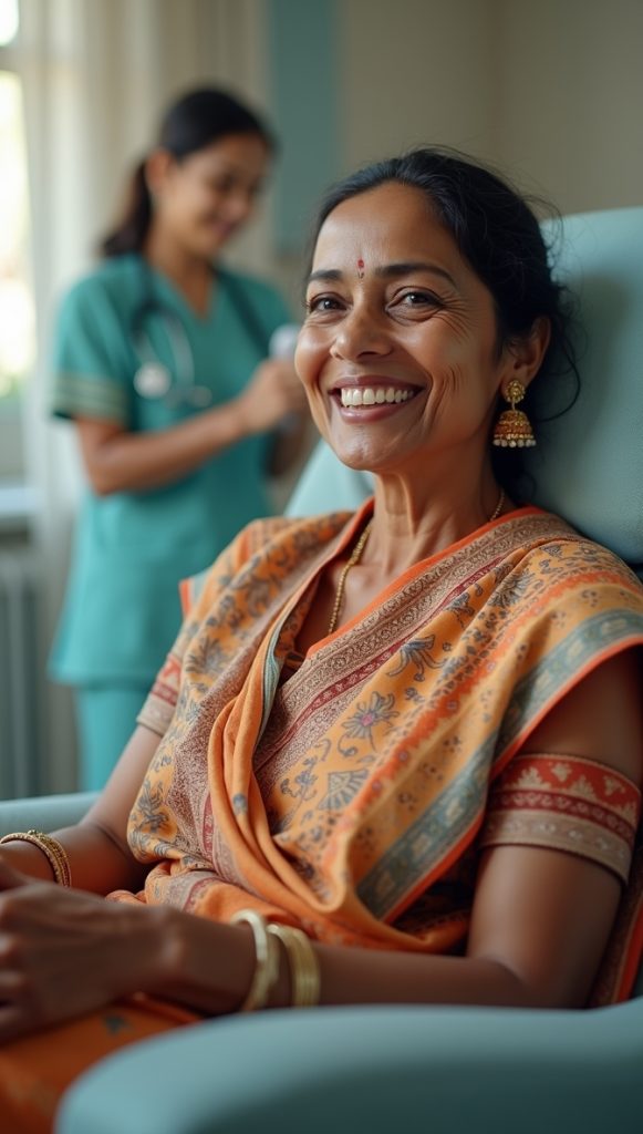 happy patient